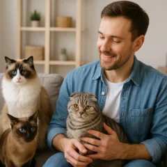 5 raças de gato com comportamento ideal para apartamentos