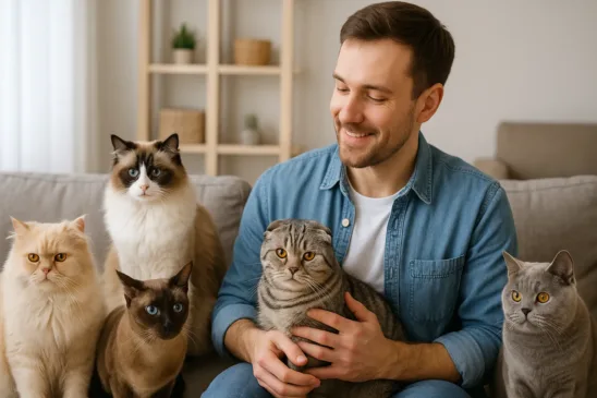 5 raças de gato com comportamento ideal para apartamentos