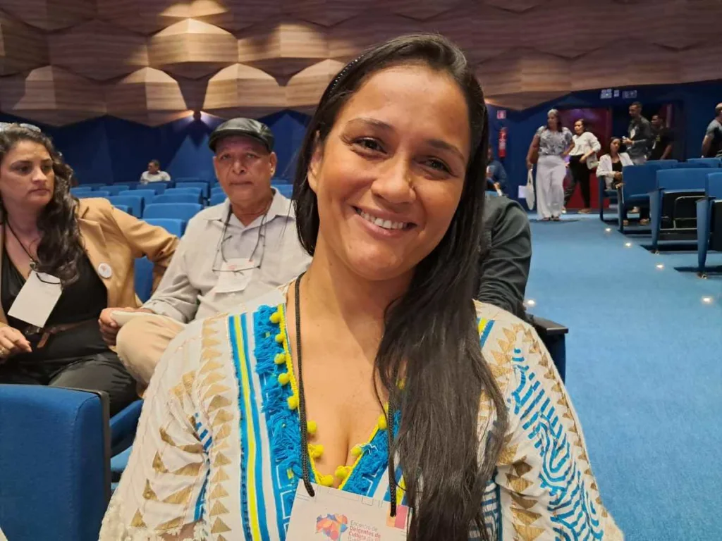 Léa Lemos, coordenadora de cultura de Jaborandi