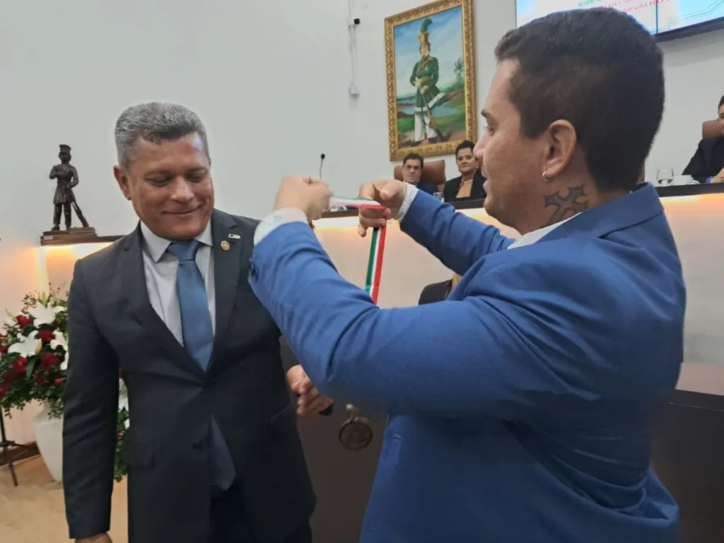 Juscelino Brito e vereador Galeguinho SPA