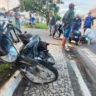 Motociclista fica gravemente ferido após colisão com carro na Avenida Maria Quitéria - acidente de moto