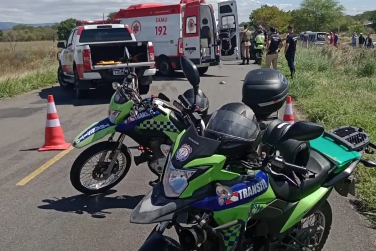 acidente em Guanambi