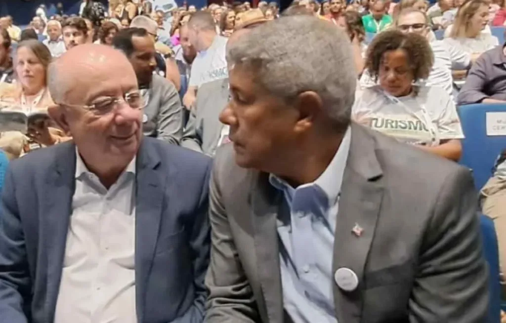 José ROnaldo e Jerônimo rodrigues - em evento - foto - Ney Silva