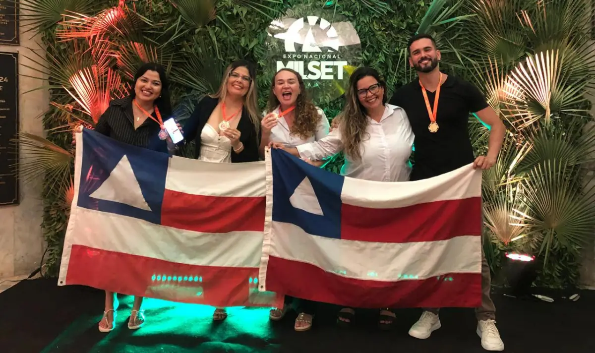 Estudantes da Bahia conquistam prêmios na Expo Milset Brasil 2025