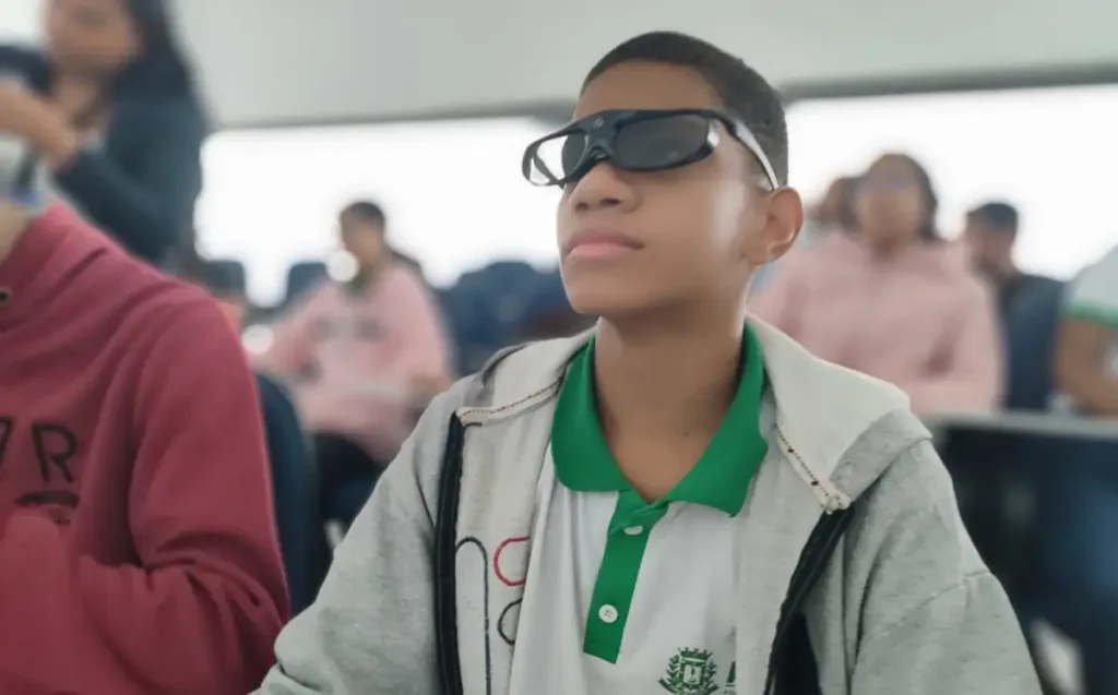 projeto de ensino em 3D em escolas da rede municipal