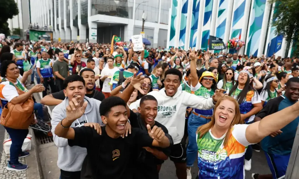 Marcha pra Jesus no Rio de Janeiro