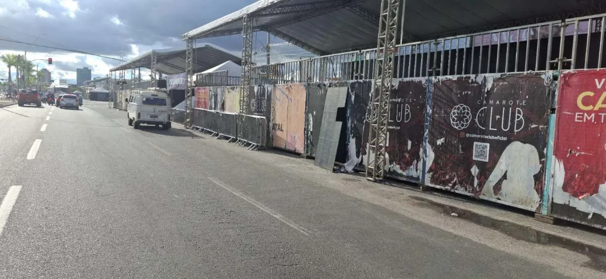 Desmontagem das estruturas da Micareta deve ser finalizada em três semanas