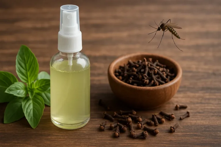Repelente para o mosquito de dengue receita caseira com manjericão e cravo para se proteger