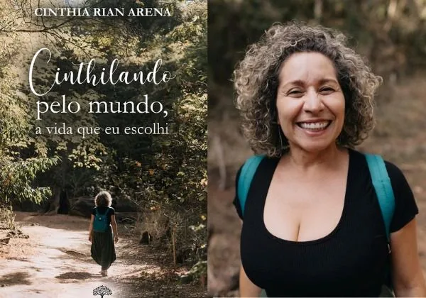 "Cinthilando pelo mundo: a vida que eu escolhi": escritora lança livro na próxima quinta (22)