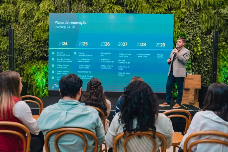 Plataforma de viagens e entretenimento projeta faturamento de R$ 1,7 bilhão em 2025 - Aviva Day - Costa do Sauípe