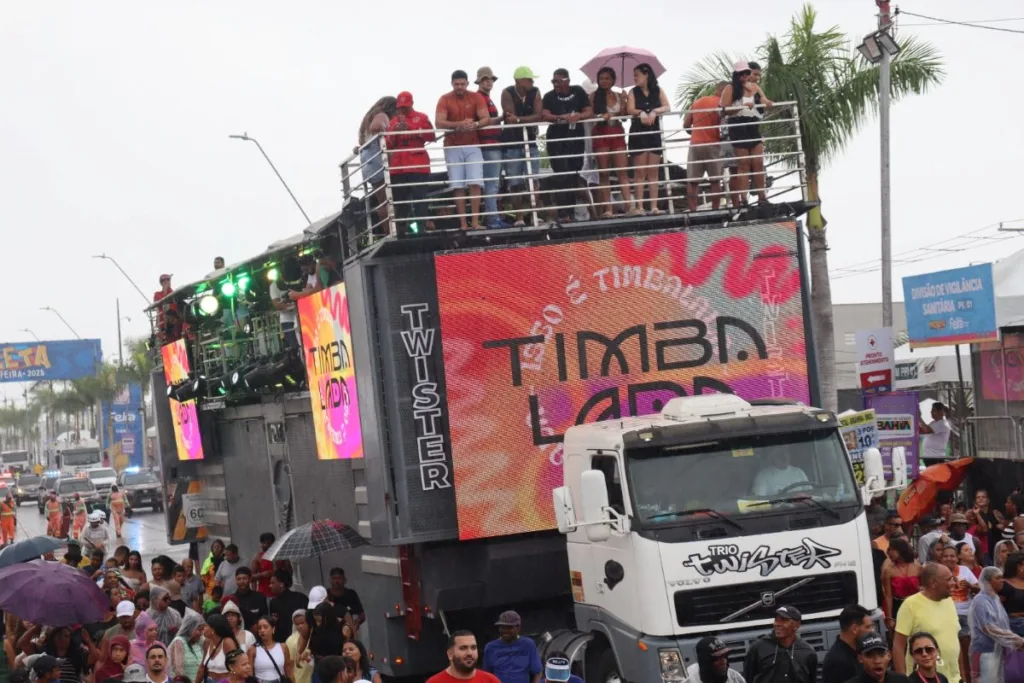 Timbalada no arrastão 