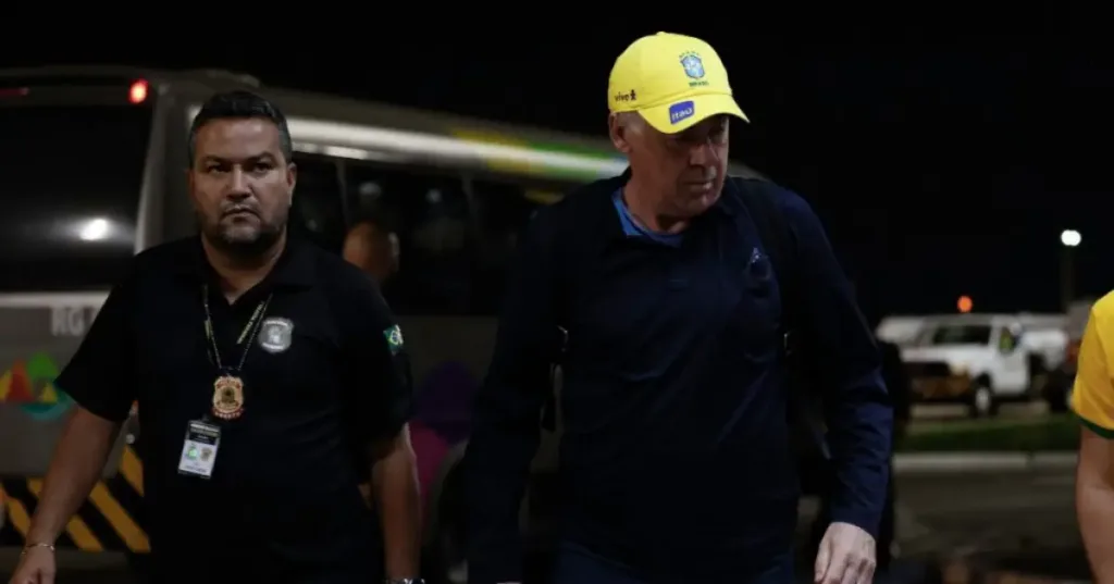 Carlo Ancelotti - técnico do Brasil