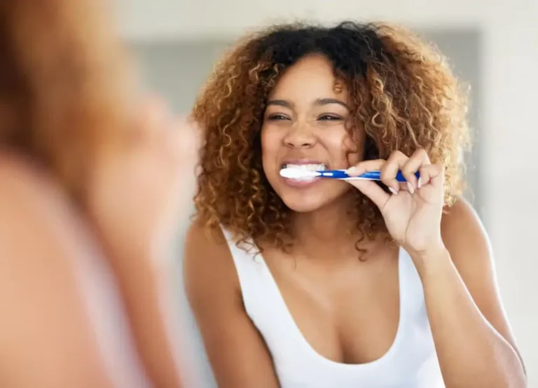 escovação de dentes