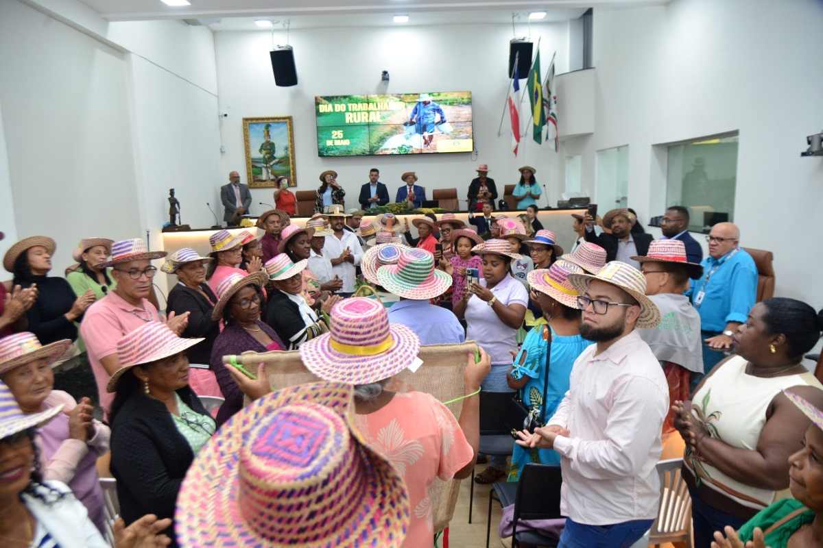 Dia do Trabalhador Rural reúne representantes de todos os distritos na Câmara