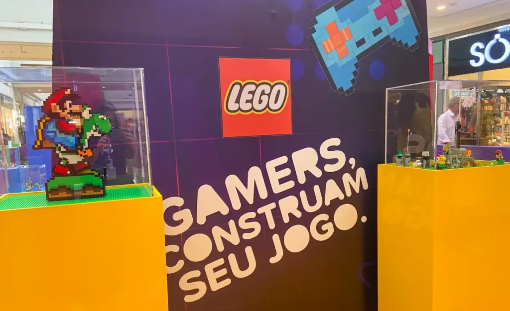 Lego no Shopping Boulevard