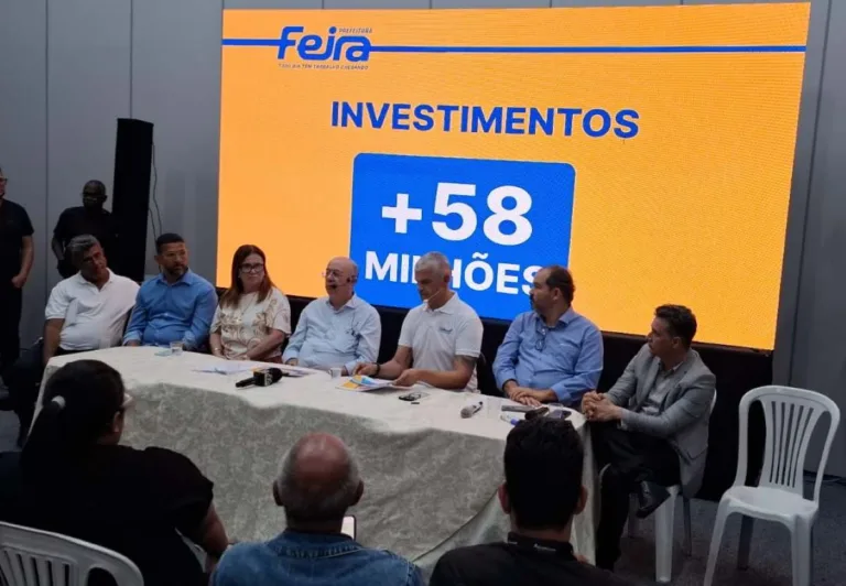 Prefeito anuncia reajuste salarial e concurso público para professores da rede municipal de Feira de Santana