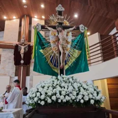 Missa da visita da Imagem Peregrina do Senhor do Bonfim em Feira de Santana (Alto do Cruzeiro)