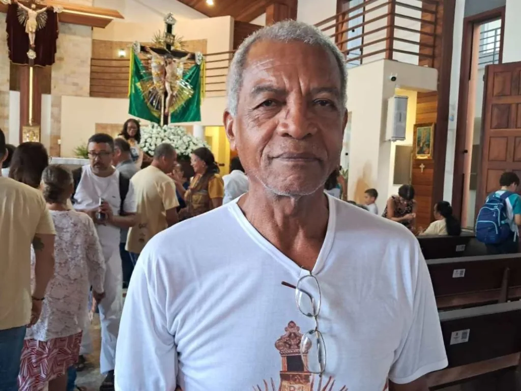 Missa da visita da Imagem Peregrina do Senhor do Bonfim em Feira de Santana (Alto do Cruzeiro)