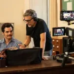 Kleber Mendonça Filho e Wagner Moura durante as gravações de "O Agente Secreto". — Foto: Divulgação/Victor Jucá. - vence cannes