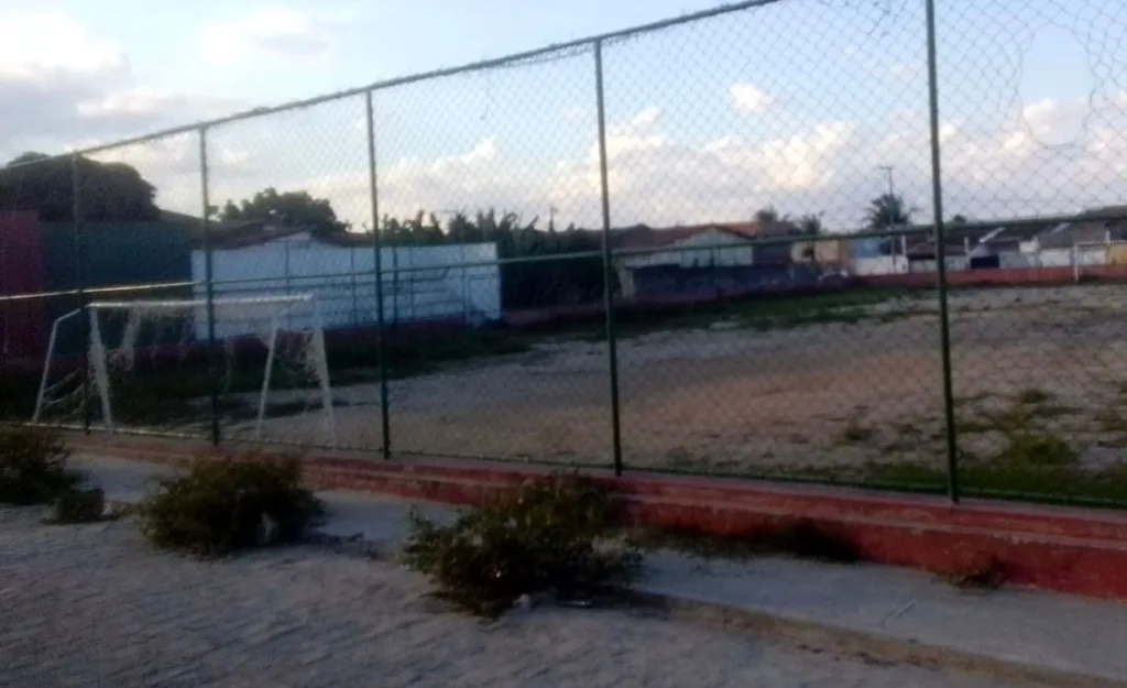 Campo de futebol no bairro Conceição II