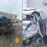 Dois motoristas ficam feridos após colisão na BR 324