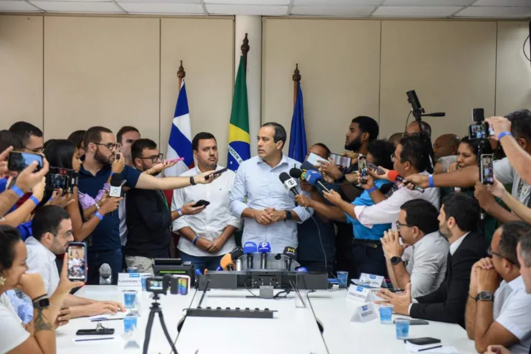 Coletiva Bruno Reis reajuste magistério Salvador