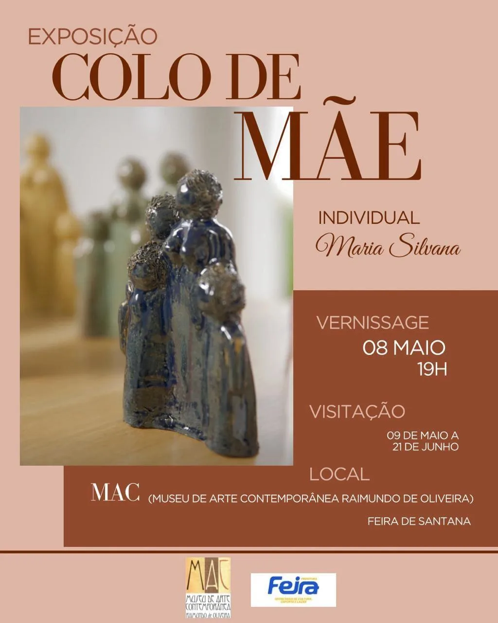 MAC abre exposição "Colo de Mãe" nesta quinta-feira, em referência ao Dia das Mães