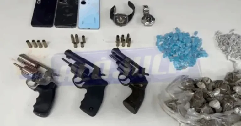 Armas apreendidas