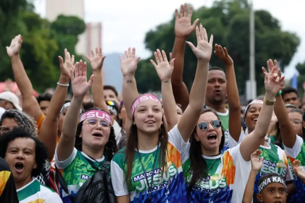Marcha pra Jesus no Rio de Janeiro