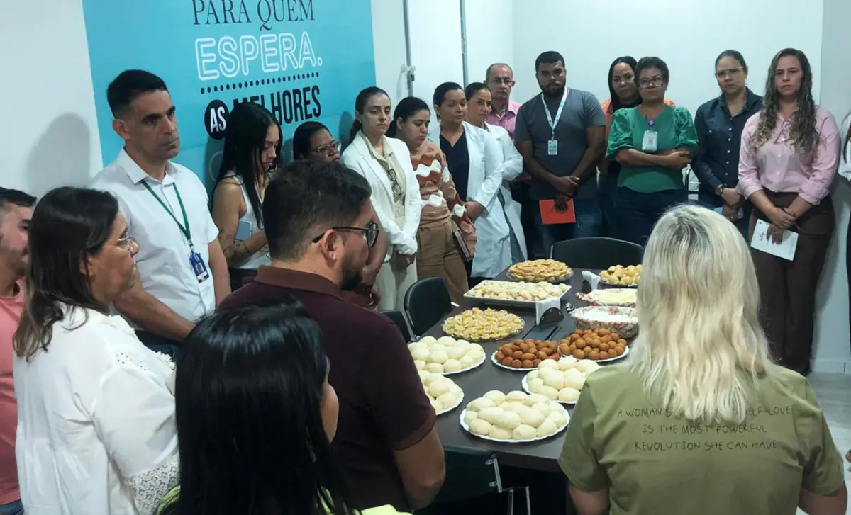 Café da manhã para coordenadores do Hospital da Mulher