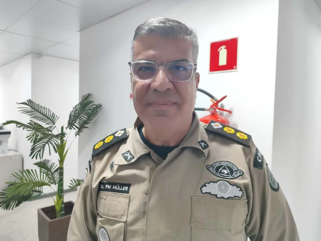 tenente-coronel Muller fala sobre policial Militar é preso no circuito da Micareta