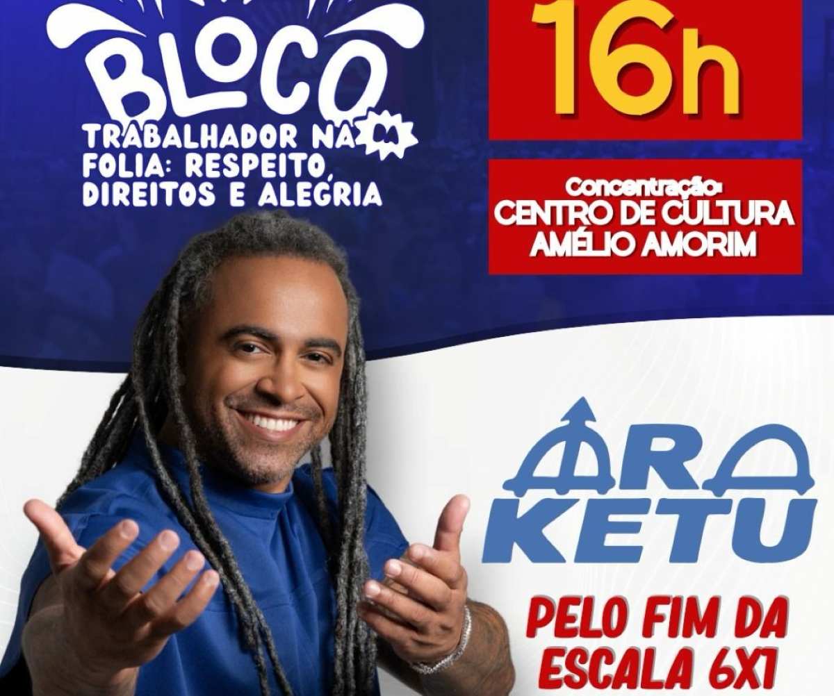 UGT-BA promove bloco na Micareta de Feira com foco em pautas trabalhistas
