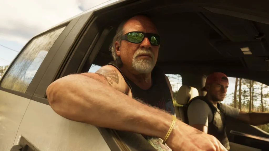 Brian Heder, personagem de GTA 6 - Foto - Divulgação - Rockstar -