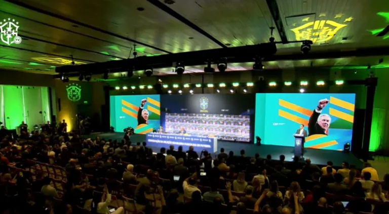 apresentação CBF convocação seleção brasileira novo técnico