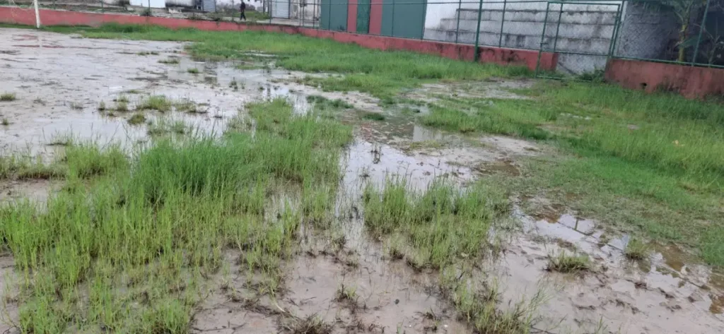 Campo de futebol no bairro Conceição