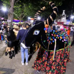 Festejos juninos do São João da Bahia no município de Amargosa.