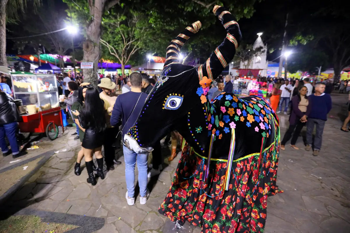 Festejos juninos do São João da Bahia no município de Amargosa.