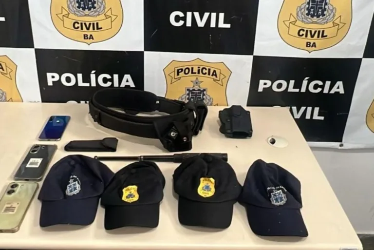 Falso policial civil é preso por crimes de extorsão e usurpação da função pública em Muritiba
