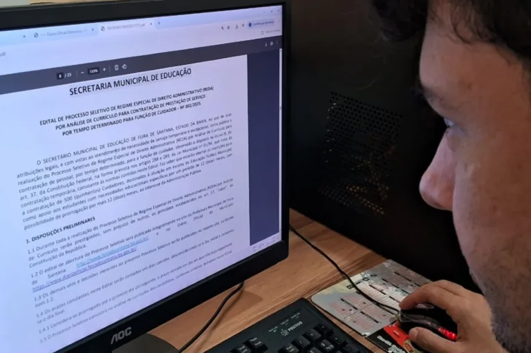 Inscrições para seleção de 500 cuidadores escolares