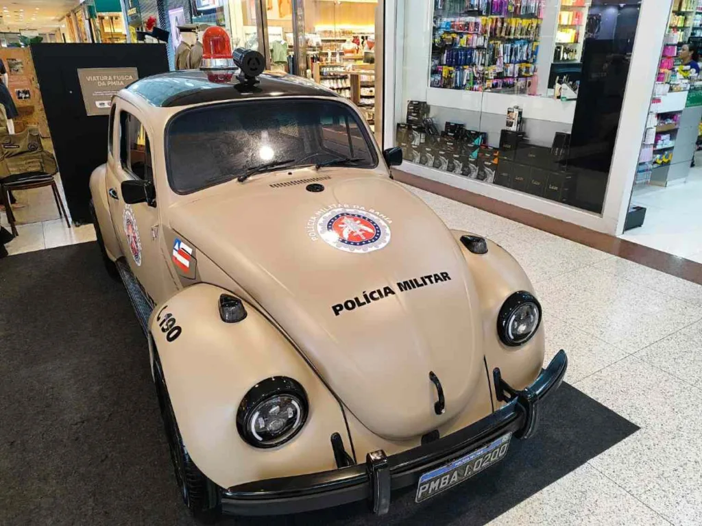 Fusca Exposição da PMBA