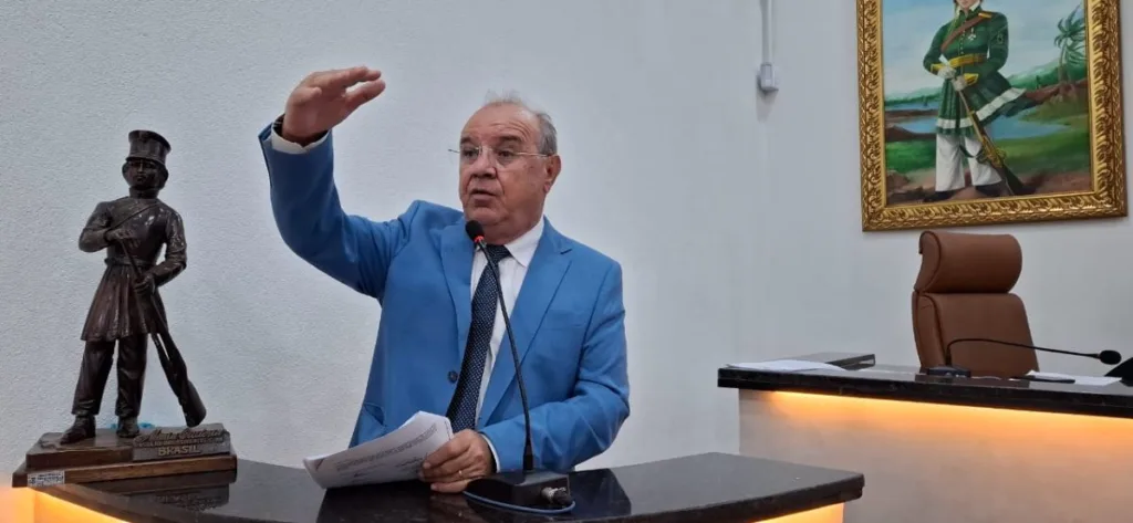 Vereador José Carneiro na Câmara Municipal de Vereadores