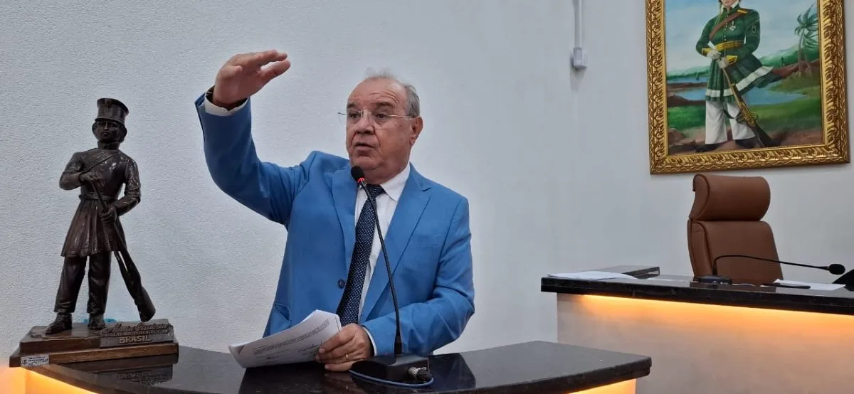 Vereador José Carneiro na Câmara Municipal de Vereadores