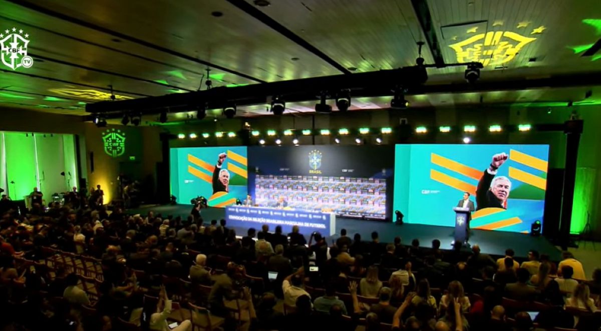 apresentação CBF convocação seleção brasileira novo técnico