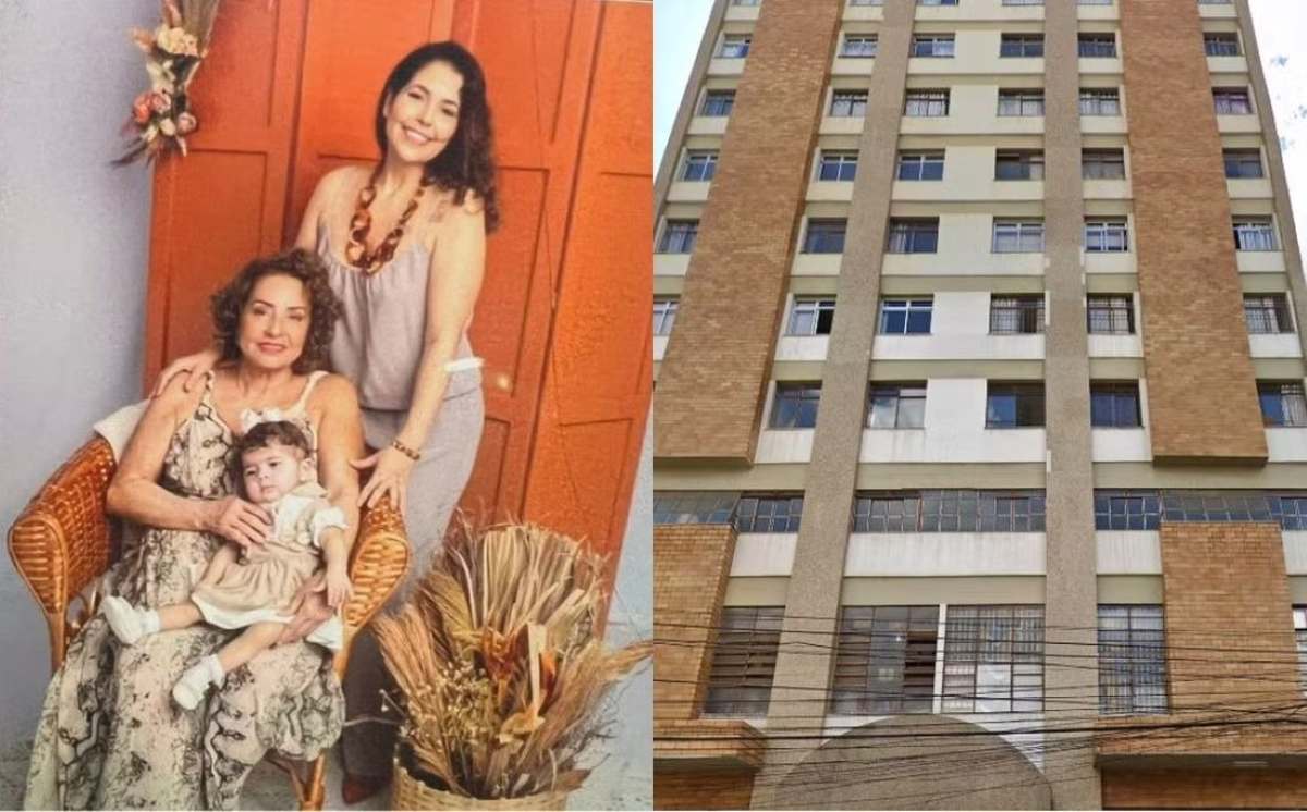 Avó, mãe e filha
