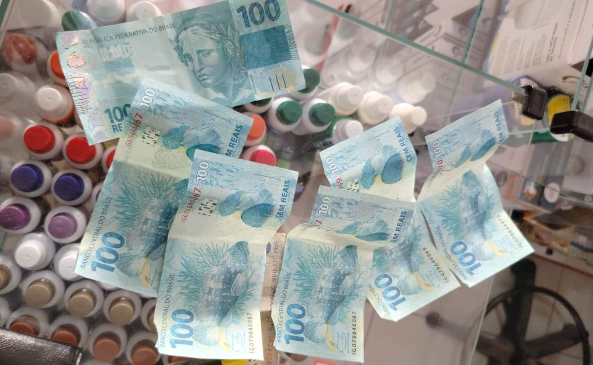 cédulas falsas apreendidas
