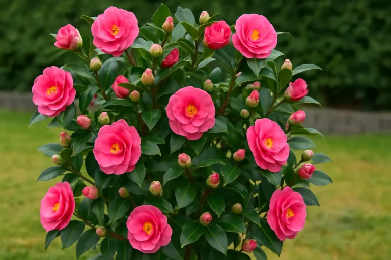 Camélia que só dá folhas e nenhuma flor Pode estar plantada no lugar errado
