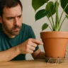 O que fazer com raízes das plantas que saem do fundo do vaso