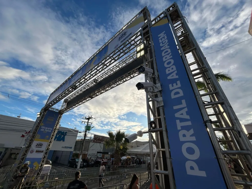 Portal de abordagem na Micareta de Feira