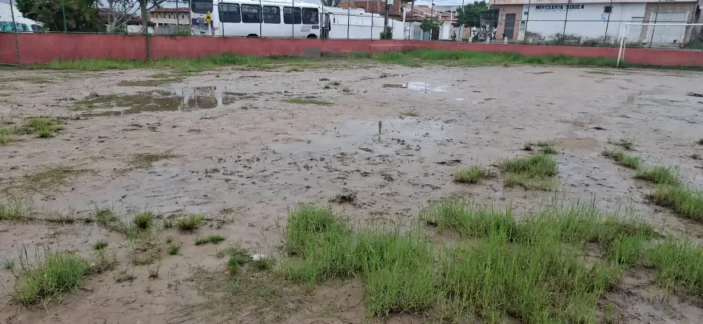 Campo de futebol no bairro Conceição