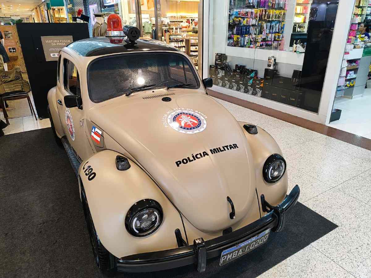 Fusca Exposição da PMBA